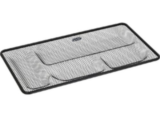 Przybornik p�aski GRAND GR-095 siatka metalowy czarny