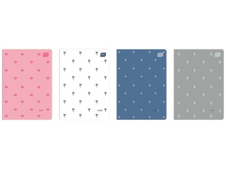 Zeszyt A5 80k. INTERDRUK Soft Touch, kratka