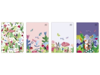 Zeszyt A5 16k. INTERDRUK Trends girls, kratka