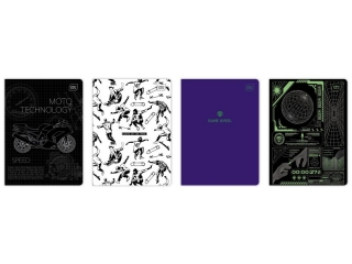 Zeszyt A5 60k. INTERDRUK Trends Boys, kratka