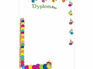 Dyplomy BENIAMIN dziecięce A4 20szt. - Stonoga