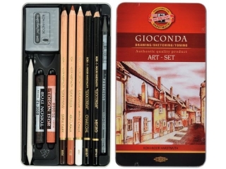 Zestaw KOH-I-NOOR Gioconda Artset ma�y, kasetka metalowa