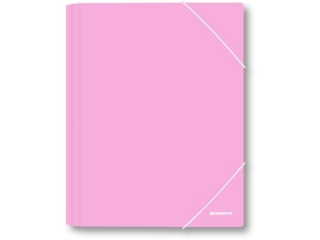 Teczka z gumk� A4 PP PENMATE PP-102 - fioletowa pastelowa