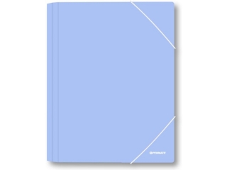 Teczka z gumk� A4 PP PENMATE PP-102 - niebieska pastelowa