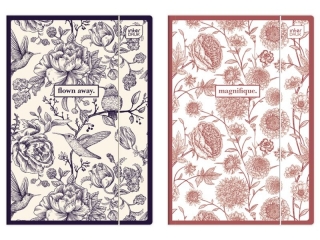 Teczka z gumk� A4+ INTERDRUK LUX UV Botanique