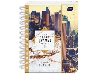 Podr�nik na spirali INTERDRUK 159x210mm 160