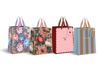 Torebka �rednia GOLD 190g 26,5x33x13 [opakowanie=12szt]