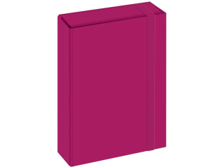 Teczka z gumk� A4 TO Box fuksja (PPP)