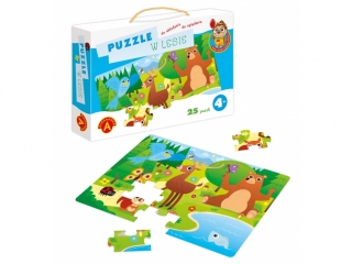PUZZLE W LESIE-S�WKA M�DRA G��WKA