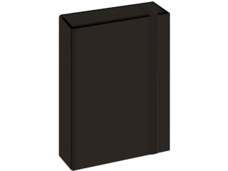 Teczka z gumk� A4 TO Box czarna (PPP)