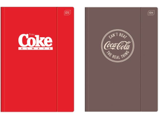 Teczka A4 z gumk� Hybrid Coca Cola [opakowanie=10szt]
