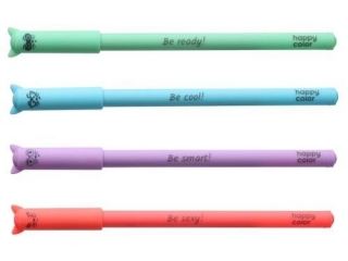 D�ugopis �elowy HAPPY COLOR Feelingi Cats 0, 5mm, niebieski