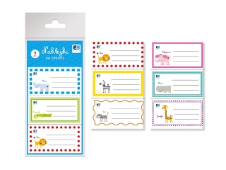 Naklejki na zeszyty INTERDRUK BxB Kids