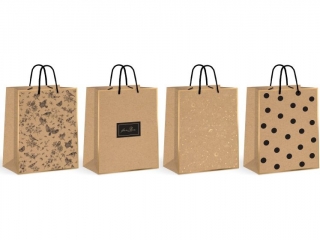 Torebka INTERDRUK Jumbo Kraft gold 150g