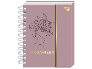 Organizer INTERDRUK B6 105k. zamykany na magnes - Woman