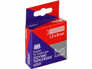 Zszywki do zszywacza tapicerskiego/takera 1,2x8 GRAND