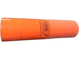 Etykieta g�adka 28x40 "D" czerwona