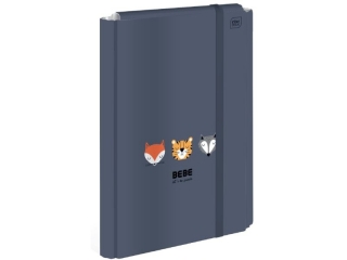 Teczka z gumk� twarda oprawa A4+ INTERDRUK BB Friends BOYS