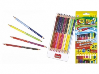 Kredki dwustronne PENMATE Premium 12 kolor�w 24szt.