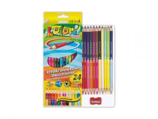 Kredki dwustronne PENMATE Premium 12 kolor�w 24szt.