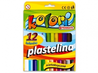 Plastelina PENMATE Kolori 12 kolor�w