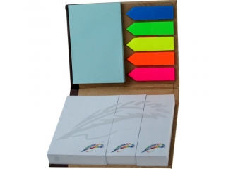 Zak�adki indeksuj�ce Titanum z indeksami fluo PP 81mm x 105mm (TK4)