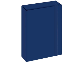 Teczka z gumk� A4 TO Box ciemnoniebieska (PPP)