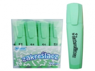 Zakre�lacz pastelowy ?zielony 2871 [opakowanie=12szt]