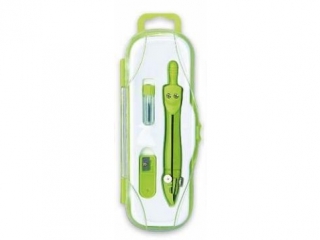 Cyrkiel szkolny PENMATE PC-101 z grafitem 2mm - zielony