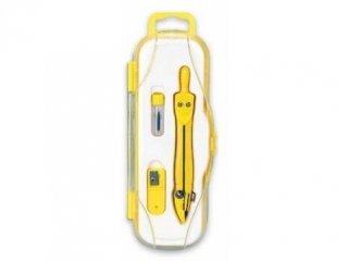 Cyrkiel szkolny PENMATE PC-101 z grafitem 2mm - żółty