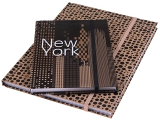 Brulion z gumk� KRESKA A5 96 k. kratka