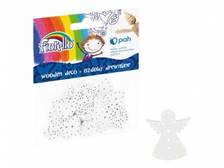 Ozdoby drewniane FIORELLO GR-WD824 anio�ek 25x30mm, 15 szt. (sz) PROMKWBN