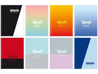 Brulion A7 64k. KRESKA twarda oprawa, g�adki