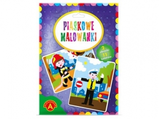 Piaskowe malowanki ALEXANDER Policjant, stra�ak