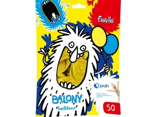 BALONY 12" METAL ӣTY Fiorello 50 szt. KWBN24