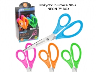 NO�YCZKI BIUROWE NB-2 NEON 7" BOX