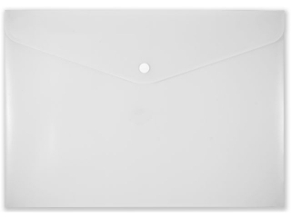 Koperta na zatrzask PENMATE A4 PP-113 bia�a