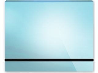 Teczka �amana A4 PENMATE na gumk� Trend b��kit lodowy