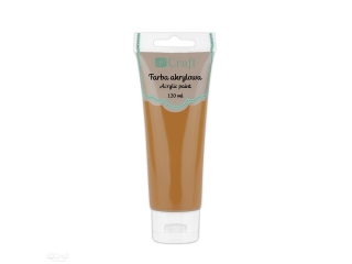 FARBA AKRYLOWA, 120 ML - LIGHT BROWN