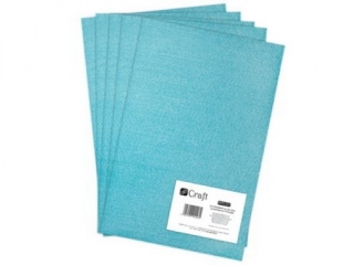 Filc poliestrowy DPCRAFT A4 5szt. - Aqua