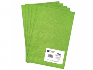 Filc poliestrowy DPCRAFT  A4 5szt. - Lime