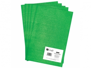 Filc poliestrowy DPCRAFT A4 5szt. - Green