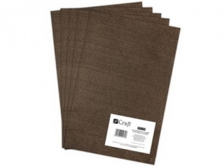 Filc poliestrowy DPCRAFT A4 5szt. Brown