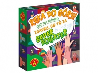 Gra ALEXANDER Planszowa Quiz r�ka do g�ry - Superbohater