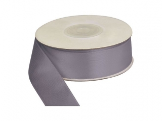 Wst��ka satynowa TITANUM 25MM/25M szara