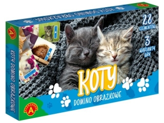 Gra ALEXANDER Domino obrazkowe - Koty
