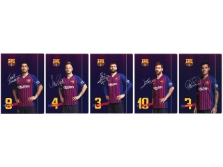 Teczka z gumką A4 ASTRA FC Barcelona Barca Fan 7