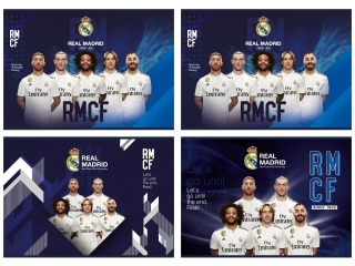 Blok rysunkowy A4 20k. ASTRA Real Madrid 5
