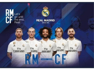 Blok rysunkowy A4 20k. ASTRA Real Madrid 5