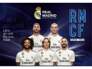 Blok rysunkowy A4 20k. ASTRA Real Madrid 5